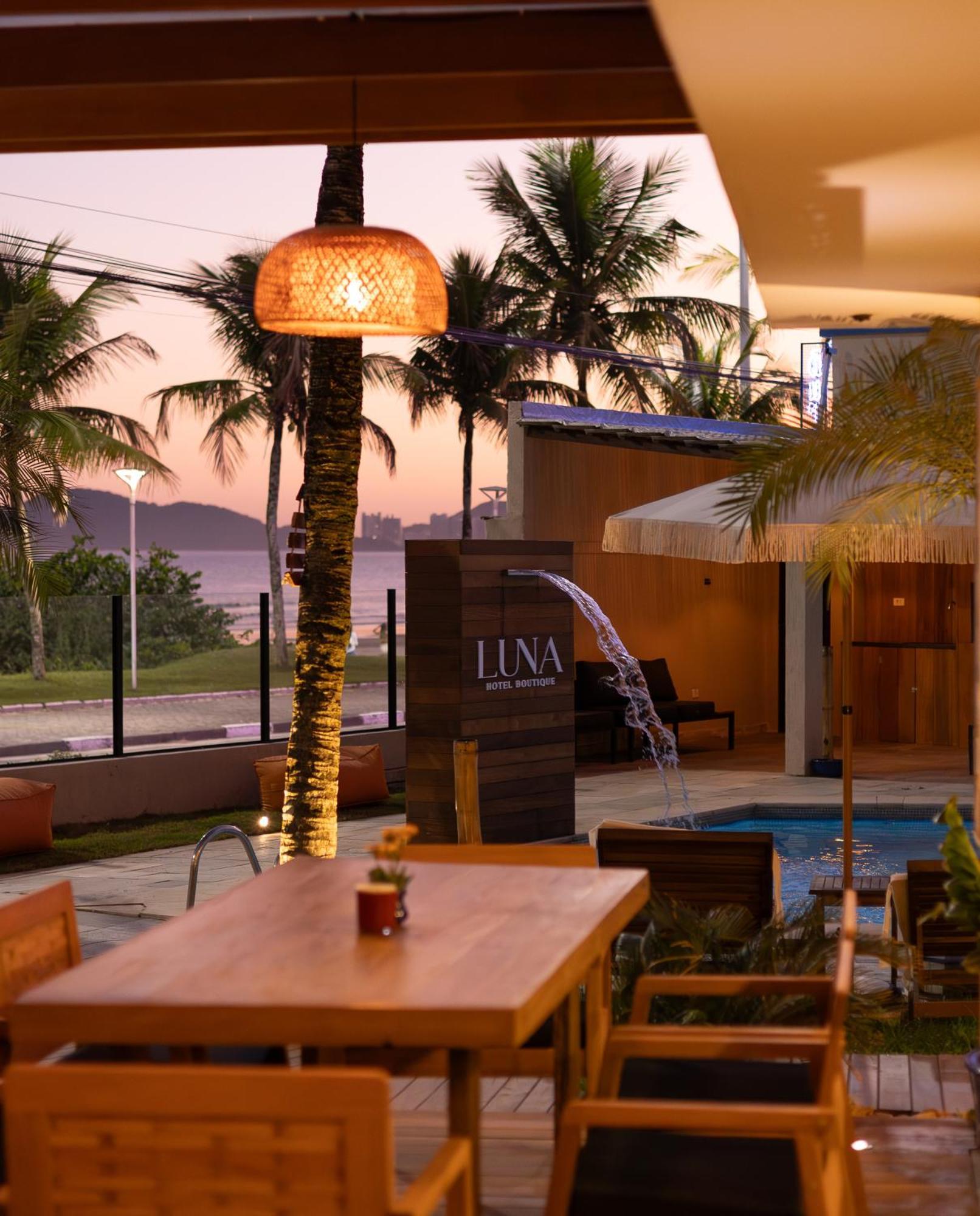 Luna Hotel Boutique - Frente A Praia Гуаружа Екстер'єр фото